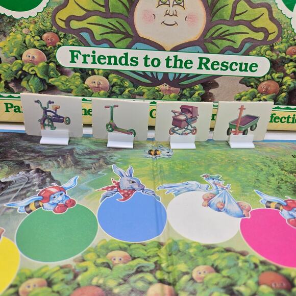 Cabbage Patch Kids 1984 Friends to the Rescue Board Game Complete Ages 4 to 8 - Picture 11 of 14